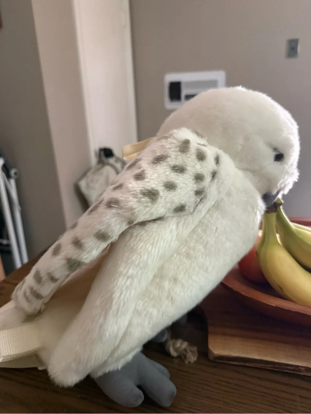 Hedwig Plush Owl Backpack From Universal Studios